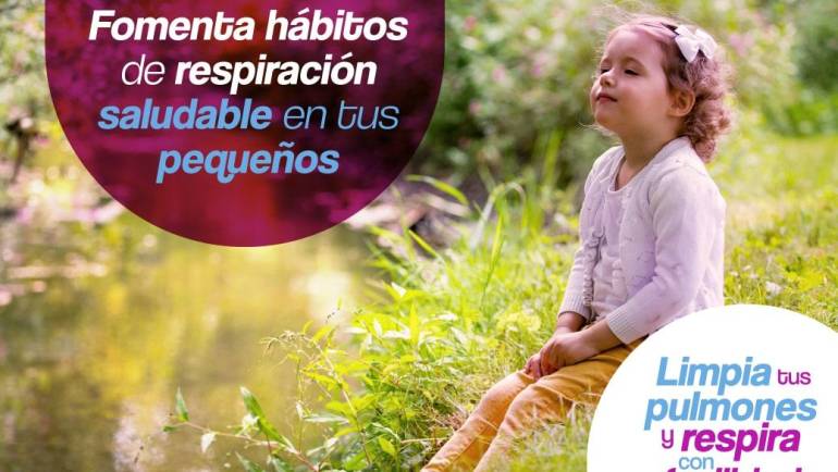 Fomenta hábitos de respiración saludable en los más pequeños